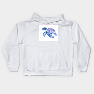 Sea Turtle Children art Kids Hoodie